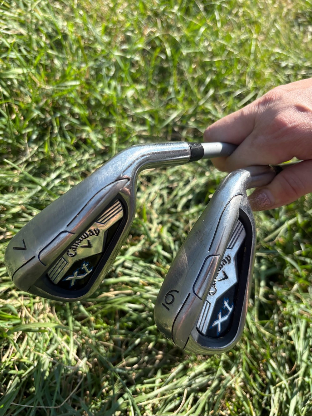 Callaway xt irons 7,6